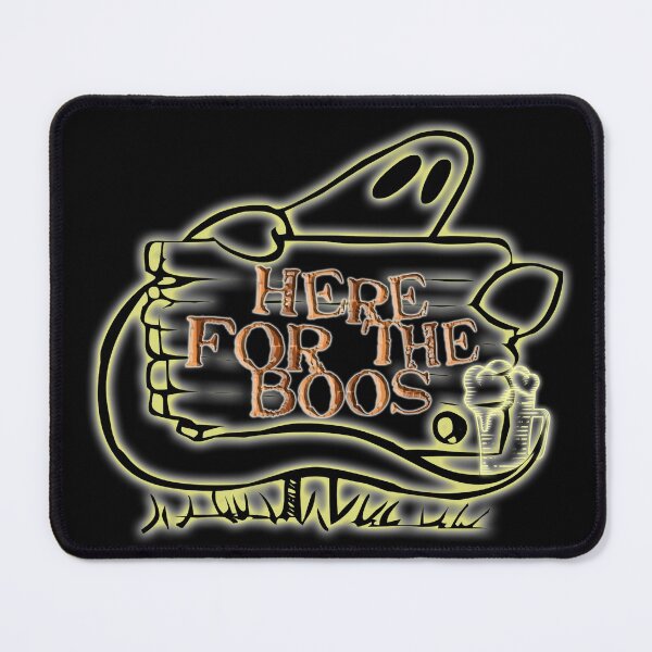 Item preview, Here For The Boos Funny Halloween Im just here for the boos Beer Drinking Ghost designed and sold by UrTops.