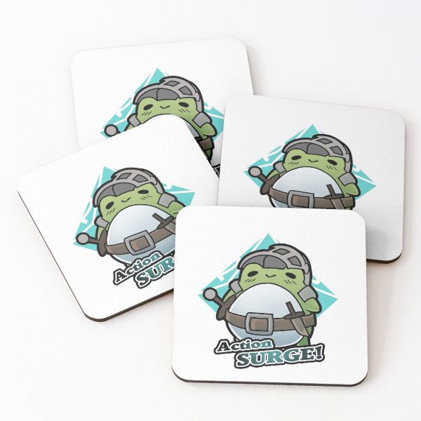 Item preview, Fighter/Knight Frog Action Surge designed and sold by Monstralgam.