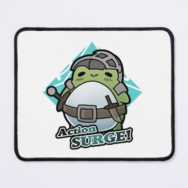 Item preview, Fighter/Knight Frog Action Surge designed and sold by Monstralgam.