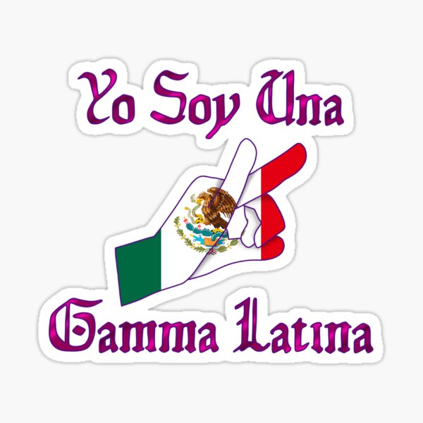 Item preview, Yo Soy Una Gamma Latina Mexico designed and sold by Lilian Rodriguez.