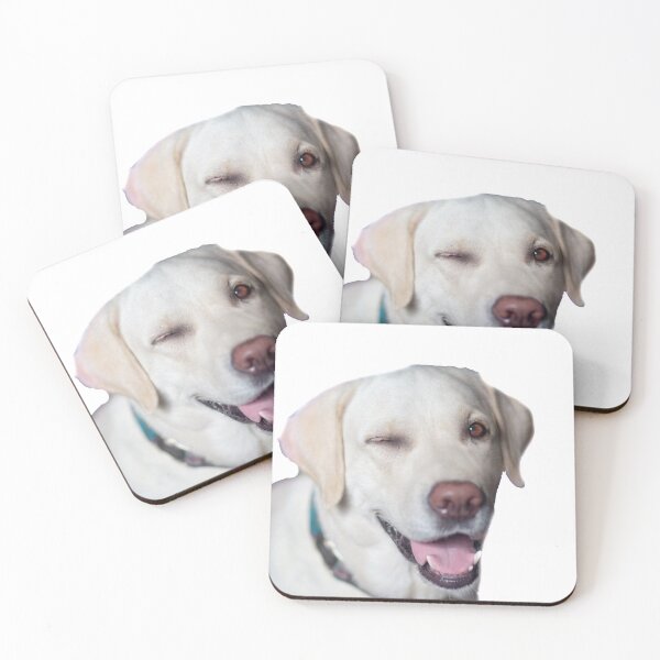 Item preview, Winking golden retriever  designed and sold by Riah1618.