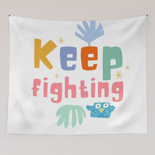Item preview, Keep fighting  designed and sold by Coczzi.
