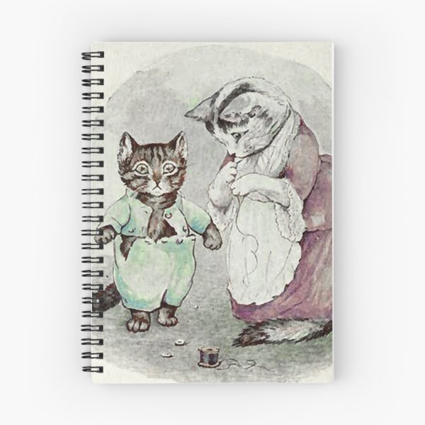 Item preview, A mother cat dressing her little Tom by Beatrix Potter designed and sold by Vintage Designs +.