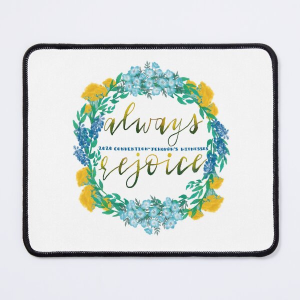 Item preview, Always Rejoice! 2020 Convention (Watercolor) designed and sold by Christian Marotta.