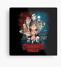 Stranger falls Metal Print