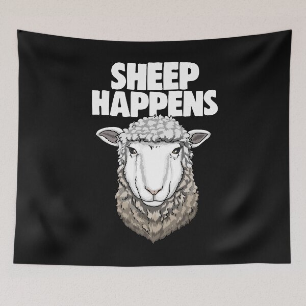 Item preview, Sheep Happens designed and sold by Bendthetrend.