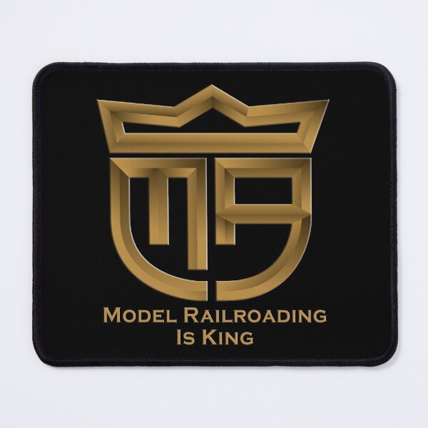 Item preview, Model Railroading is King Unique and Special Metallic Model Railroading Design. Great Gift for the Model Railroader in Your Life. Or Spoil Yourself! designed and sold by UrTops.