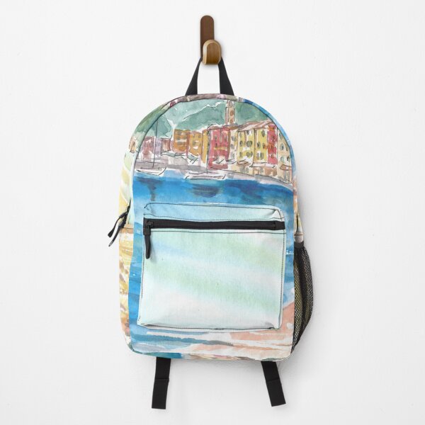 Item preview, Astonishing Portofino Italy Waterfront with Sunset  designed and sold by artshop77.