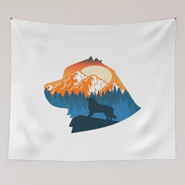 Item preview, Australian Shepherd Dog Silhouette Face australian shepherd lover designed and sold by alaechamlal.