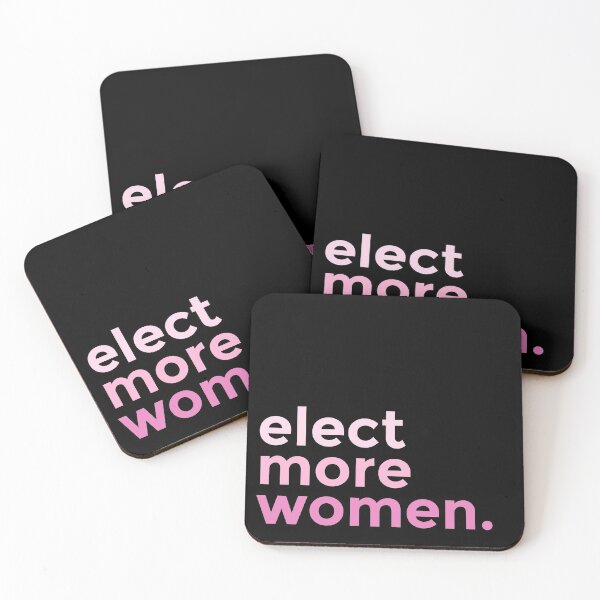 Item preview, Elect More Women - Feminist designed and sold by BaseDemocracy.