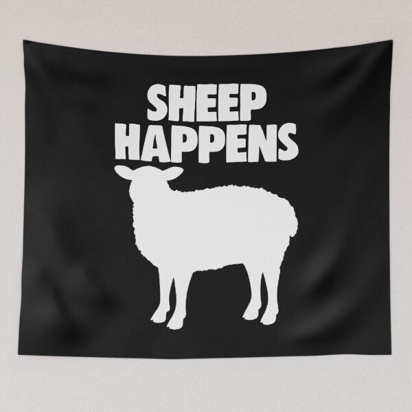 Item preview, Sheep Happens designed and sold by Bendthetrend.