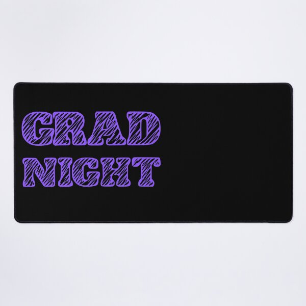 Item preview, Graduation Night Celebration Scribble Font Purple designed and sold by Vibbin4Life33.