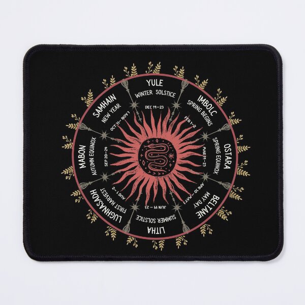 Item preview,  Wheel of the Year - The Witch Sabbats designed and sold by ThreeHaresMedia.