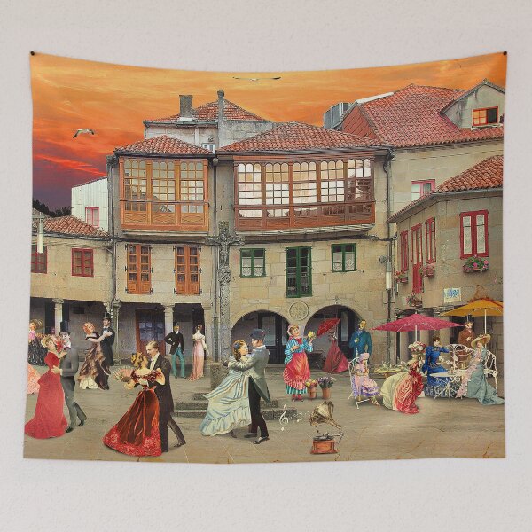 Item preview, Dancing in the Plaza da Leña (Pontevedra) designed and sold by PrivateVices.