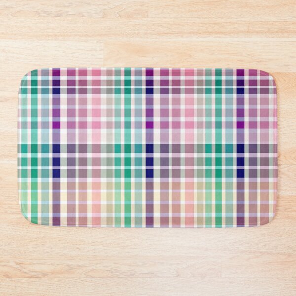 Item preview, Modern Pastel Colors Plaid Pattern designed and sold by InovArtS.