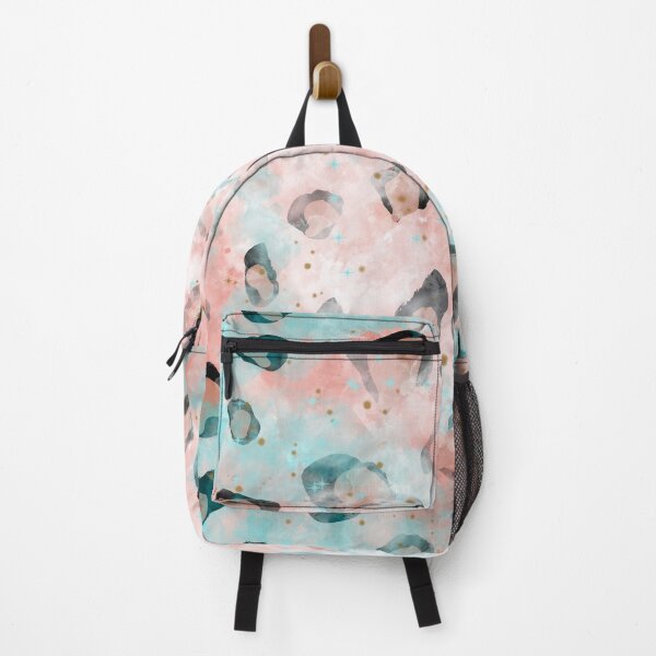 Artikelvorschau, Leopardenmuster blau pink entworfen und verkauft von creativeDaphne.