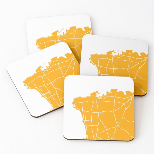Item preview, Map of Beirut, Lebanon designed and sold by dkaranouh.