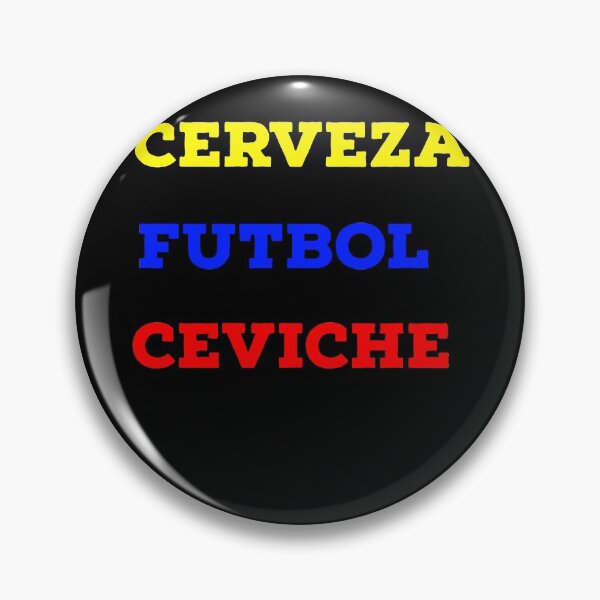 Item preview, Cerveza Futbol ceviche ecuador futbol flag designed and sold by Rustic Valley Studio.