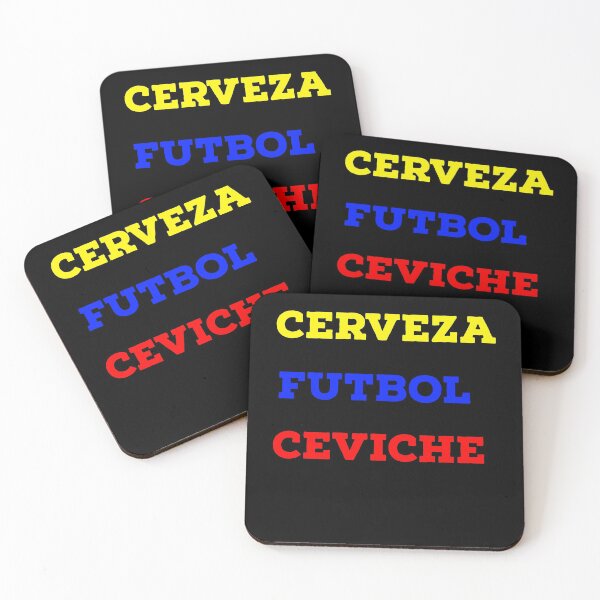 Item preview, Cerveza Futbol ceviche ecuador futbol flag designed and sold by Rustic Valley Studio.