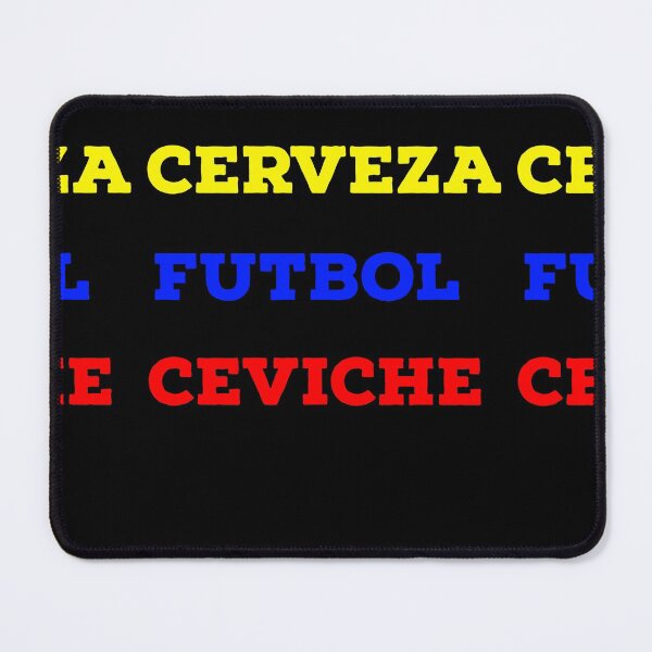 Item preview, Cerveza Futbol ceviche ecuador futbol flag designed and sold by Rustic Valley Studio.