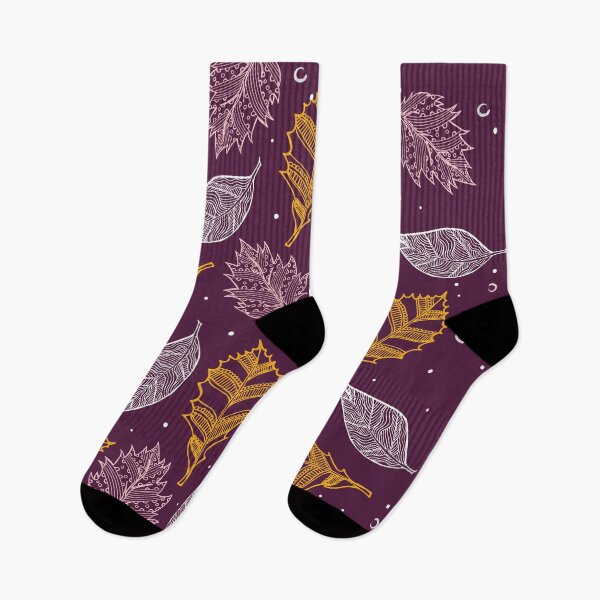 Item preview, Fall Thanksgiving Purple Pattern designed and sold by Warrior Veteran Clothing.