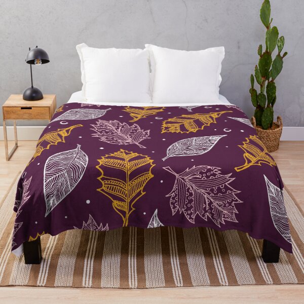 Item preview, Fall Thanksgiving Purple Pattern designed and sold by Warrior Veteran Clothing.