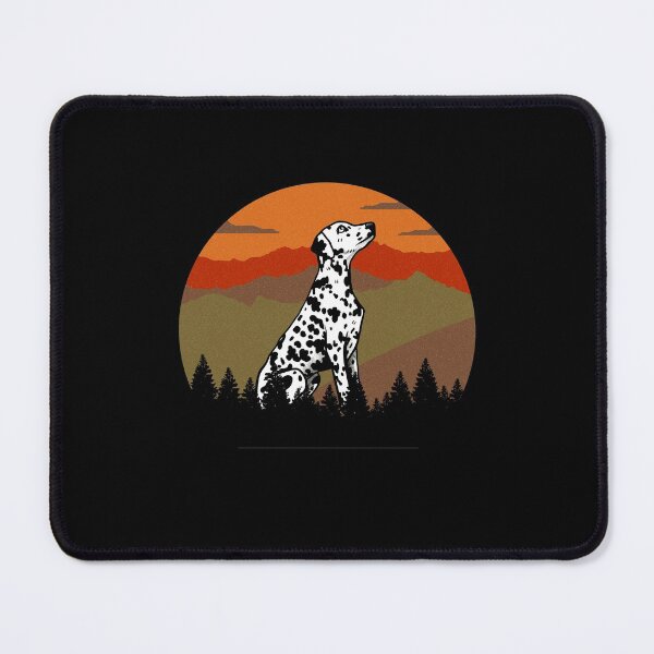 Item preview, Vintage Sky Mountains Country Wilderness Dalmatian Dog Gift designed and sold by Guarddogdrive.