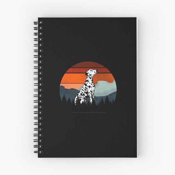Item preview, Vintage Sky Mountains Wilderness Dalmatian Dog Gift  designed and sold by Guarddogdrive.