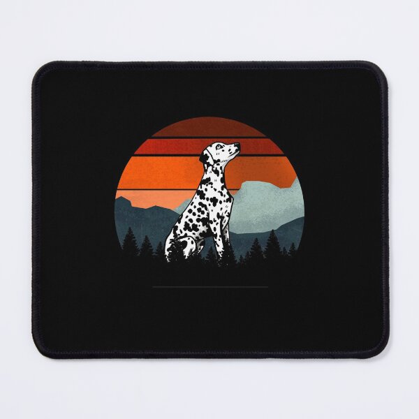 Item preview, Vintage Sky Mountains Wilderness Dalmatian Dog Gift  designed and sold by Guarddogdrive.
