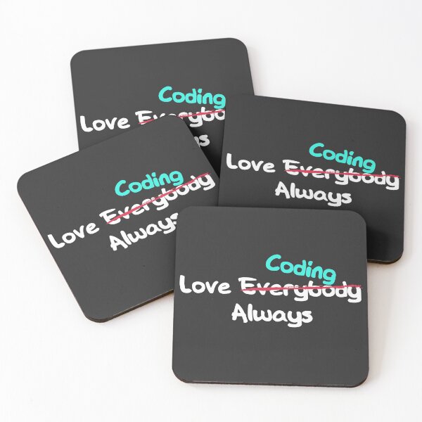 Item preview, Love Everybody Always? Not Really! Love Coding Always? Yesss! Programming Lover Design.    - Funny designed and sold by Programmer's  Life and Humor.