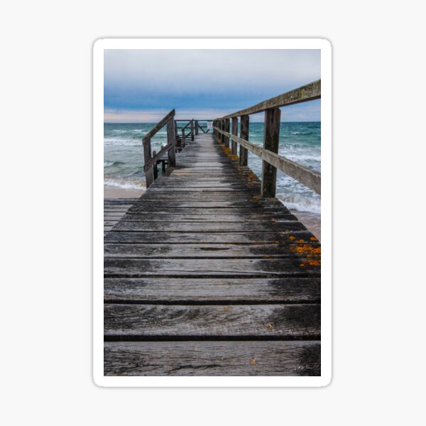 Point King Jetty, Portsea, Mornington Peninsula, Victoria, Australia Sticker