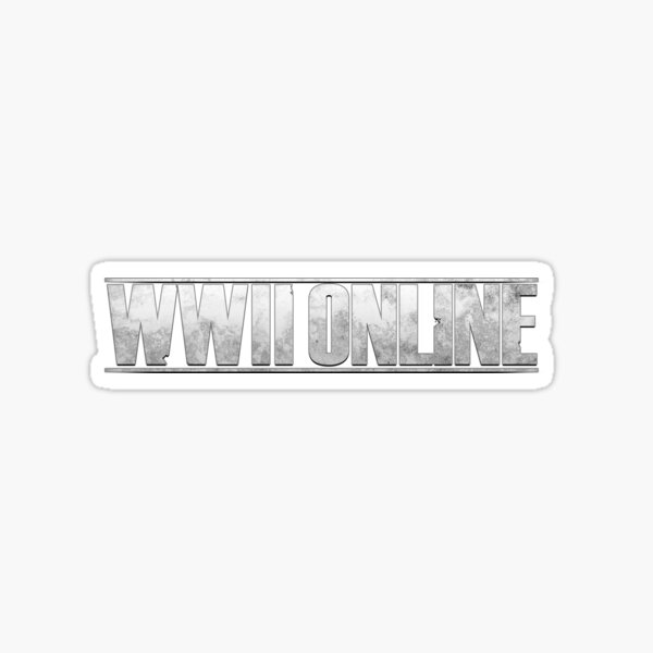 WWII Online - Official Logo Sticker