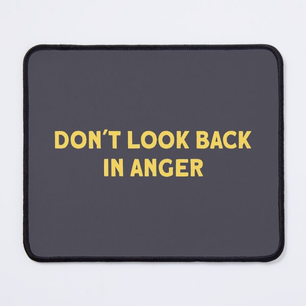 Item preview, Don´t Look Back in Anger 2, mustard designed and sold by perezzzoso.