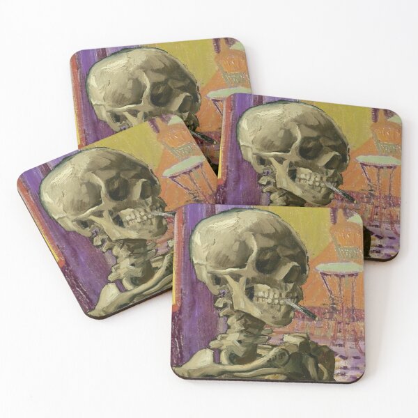 Item preview, Skeleton Cafe'  designed and sold by RedbubbleME.