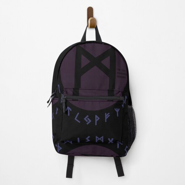 Item preview, Purple Mannaz Elder Futhark Rune | Viking | Pagan Symbol designed and sold by Depic Spirit.