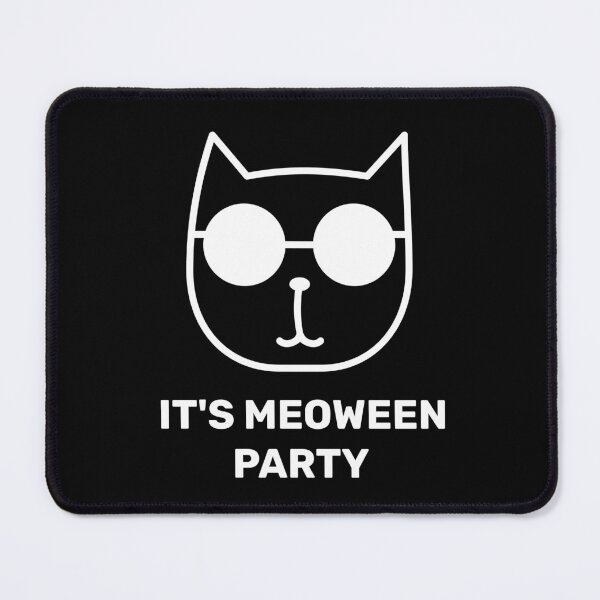 Item preview, It's Halloween Party Spooky Meoween Halloween Creepy Cats Meow Halloween designed and sold by lodarohit.