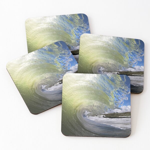 Item preview, Green Flair - Southbourne Shorebreak, Bournemouth - Surf // Wave designed and sold by Jason Kempshall.