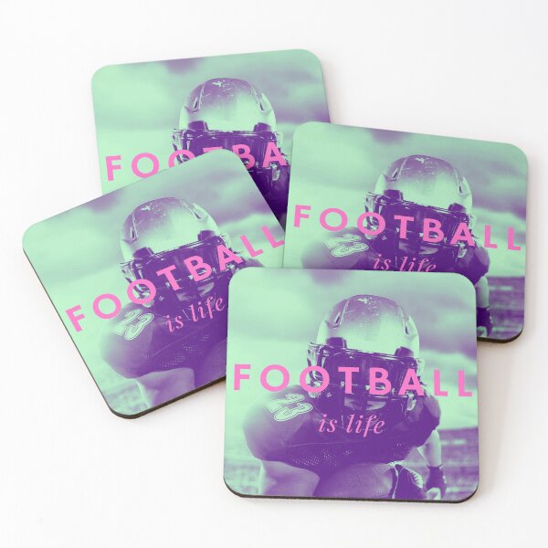 Item preview, Football Is Life In Pink designed and sold by PHLDesign.