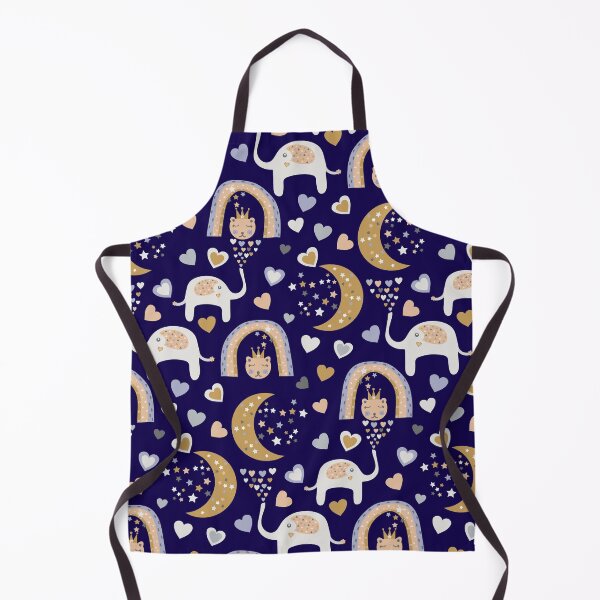 Item preview, Goodnight Elephants Rainbows Cats Stars Hearts designed and sold by ZophiaSolaris.