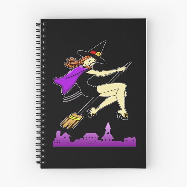 Item preview, Witch driving broomstick designed and sold by Fashimation20.