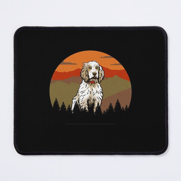 Item preview, Vintage Mountains Country Wilderness Cocker Spaniel Dog Gift  designed and sold by Guarddogdrive.