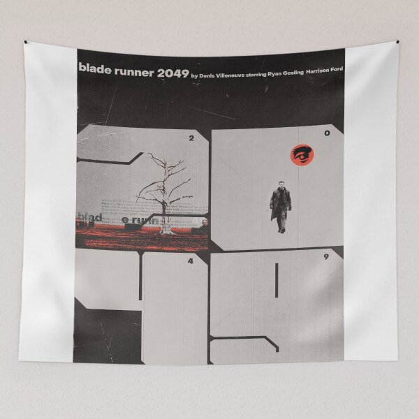 Item preview, Blade Runner 2049 Art Print / Indie retro modern art / Sticker / Poster / Phone Case / Card / 9x11 / 12x18 / 18x24 / 24x36 designed and sold by LemoneyedPrints.