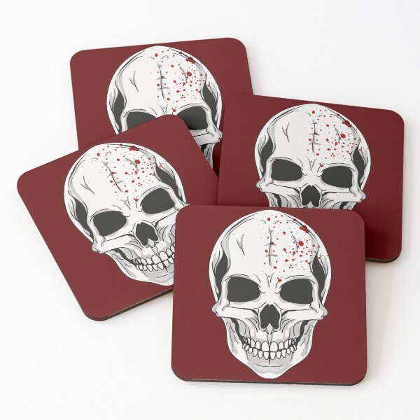 Item preview, White skull illustration, Calavera skull, Halloween skull, Happy Halloween designed and sold by Senior-Kuzmin.