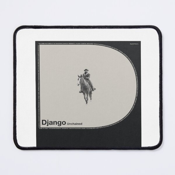 Item preview, Django Unchained Art Print / Indie retro modern art / Sticker / Poster / Phone Case / Card / 9x11 / 12x18 / 18x24 / 24x36 designed and sold by LemoneyedPrints.