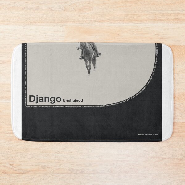 Item preview, Django Unchained Art Print / Indie retro modern art / Sticker / Poster / Phone Case / Card / 9x11 / 12x18 / 18x24 / 24x36 designed and sold by LemoneyedPrints.