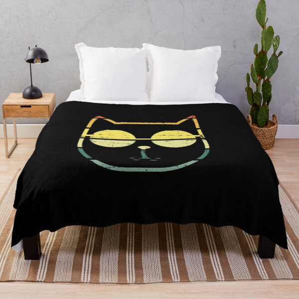 Item preview, Vintage Cat With Cool Classes As Retro Style designed and sold by lodarohit.