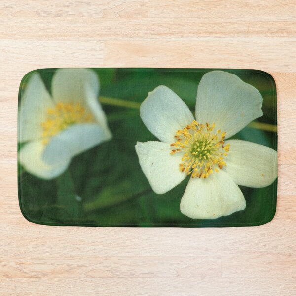 Item preview, Dewy White Anemone Wildflowers designed and sold by Bill Spengler's Photographic Thoughts.