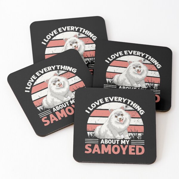Item preview, I LOVE EVERYTHING ABOUT MY SAMOYED COLLECTION designed and sold by JRM Tees & More Store.