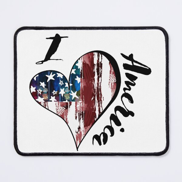 Item preview, I Love America/ Patriotic/ 4th Of July designed and sold by Designs By YL.