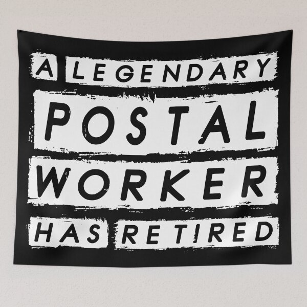 Item preview, A legendary postal worker has retired designed and sold by Fashimation20.